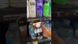 Go check your local Walgreens for BLK sparkling water 😍🖤 it’s more than water blkwater [upl. by Ahsiekram]