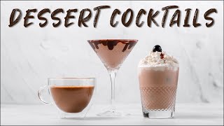 Decadent dessert cocktail recipes with Baileys  How to make a Mudslide Screaming Orgasm Boozy 52 [upl. by Cressi633]