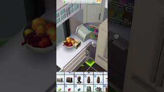 The Sims 4  Speed Build  Kitchen thesims4 fyp foryou shorts shortvideo trending subscribe [upl. by Dnyletak]