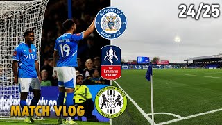 MSH RETURNS IN EXTRA TIME WIN Stockport County vs Forest Green Rovers  Match Day Vlog [upl. by Egan]