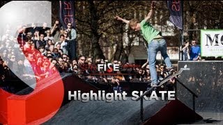 Highlight SKATE  SFR FISE Xperience Reims 2013 [upl. by Aenat]