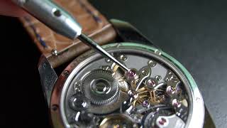 Gronefeld Remontoire 1941 ساعة غرونفيلد ريمينتوار تعقيدة كونستانت فورس [upl. by Rekyr]