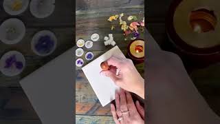 Making Wax Seals with Flowers from the Garden [upl. by Noe]