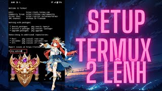 Minz  How to setup Termux full chỉ với 2 lệnh [upl. by Hselin]