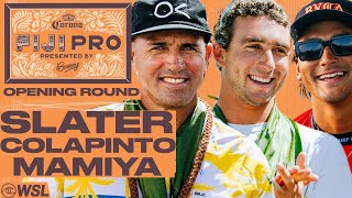 Kelly Slater Griffin Colapinto Barron Mamiya  Corona Fiji Pro presented by Bonsoy 2024 [upl. by Inaffyt594]