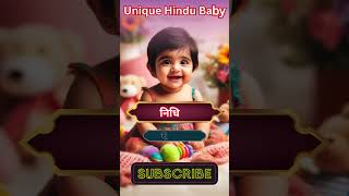 Unique Hindu Baby Girl Names 2024 shorts babygirlnames babynames cute [upl. by Carlyle]