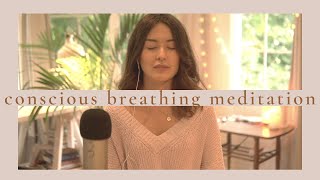 ASMR Conscious Breathing Guided Meditation  For Relaxation  Inner Peace  Personal Attention [upl. by Anaugahs]