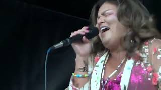 Crystal Shawanda at the Salmon Arm ROOTSandBLUES Festival 2024 [upl. by Esyla]