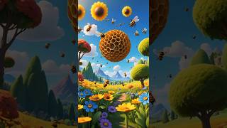 The Journey of the BeeStories for children🐝🐝🐝🌻🌻🌻 [upl. by Anastasio]