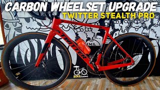 Upgrading to Carbon Wheelset Twitter [upl. by Eioj]