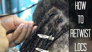 How to Retwist Locs  Why we dont say quotdreadsquot  quotdreadlocksquot [upl. by Gratia]