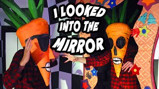 I LOOKED INTO THE MIRROR Barry Louis Polisar cover Radioactive Chicken Heads music video [upl. by Wilkison828]