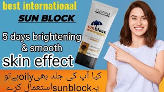 clazona sunblock review best sunblock for oily skin [upl. by Rosina]