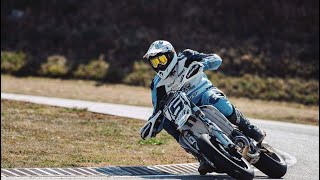 RAW Supermotard en TM Racing 300 2 Temps [upl. by Kornher]