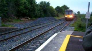 Commuter 29000 arriving into Leixlip Confey [upl. by Eelarat]