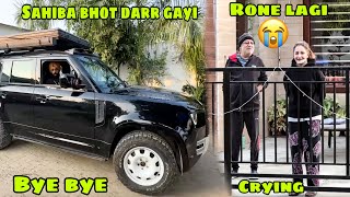 Sahiba ko Bye bol kar nikal gaye 😣 Rone lag gayi vo 😭 sara Surprise mitti ho gaya 😰 [upl. by Abana]