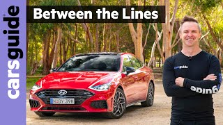 Hyundai Sonata 2021 review N Line test in Australia  its the only model we get  CarsGuide [upl. by Atikir]