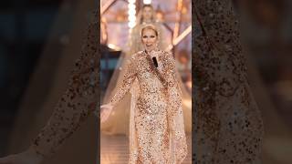 Celine Dion Shines at Elie Saab’s 45th Anniversary Sparkling Looks on Stage 🌟👗✨ [upl. by Tobin]