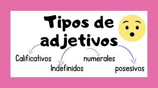 👩‍🏫 Los diferentes TIPOS DE ADJETIVOS 🔴 [upl. by Robenia]