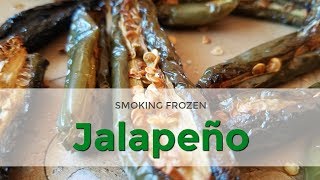 Smoking Frozen Jalapeño SuttonsDaze [upl. by Hak]