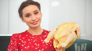 Весь секрет в глазури Такой курицы Вы еще не пробовали Очень вкусная курица с картошкой в духовке [upl. by Halfon977]