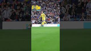 Aaronson goal sends Leeds United away end wild lufc [upl. by Idmann]