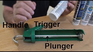 How to Set Up and Use a Caulking Gun [upl. by Annodahs]