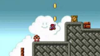 Super Mario Flash Custom Level Raposa City from Drawn to Life [upl. by Eelame]