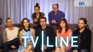 quotNikitaquot Cast Interview  ComicCon 2013  TVLine [upl. by Erelia]