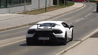 TWIN TURBO Lamborghini Huracan Performante Insane Accelerations [upl. by Eddina]