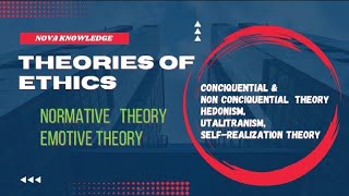 Theories of Ethics  Normative theories and its sub branches and Emotive Theory of ethics [upl. by Ettinger442]