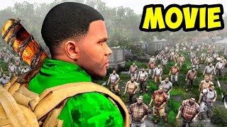 SURVIVE the BIGGEST Zombie Outbreak in GTA 5 MOVIE [upl. by Shalne]