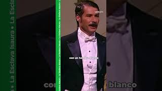 Leoncio presenta a Isaura y su novia siente celos de ella en La Esclava Isaura  CanelaTV [upl. by Annayoj]