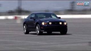 2011 Ford Mustang GT  Exclusive Track Video  Edmundscom [upl. by Rahel408]