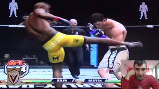 Anderson Silva Vs Forrest Griffin  UFC Undisputed 3 Fight Simulation [upl. by Gilmour]