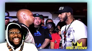 Danny Myers vs B Dot REACTION B Dot 3rd ROUND [upl. by Auqinehs940]