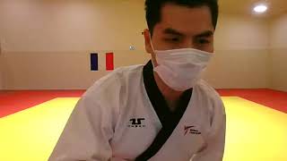 12th December  Training with Julien Le  Lents Taekwondo Christmas Calendar [upl. by Ardisj]