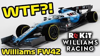 F1 Williams FW42 Analysis amp Discussing Their Livery  Lets Talk F1 2019 [upl. by Nester859]