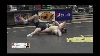 184lbs Triston Wills Little Rock vs Luke Shaver Lindenwood [upl. by Georgia470]