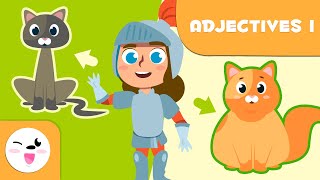 ADJECTIVES 🐭 Animals 🐘 Vocabulary for Kids 🐢🐆 Episode 1 [upl. by Albers893]