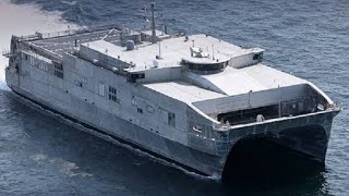 US Navy receives the 14th Expeditionary Fast Transport EPF USNS Cody [upl. by Patt338]