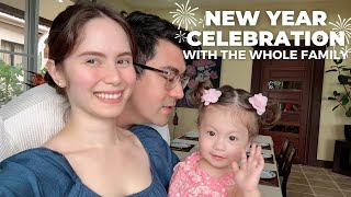 NEW YEAR CELEBRATION WITH THE WHOLE FAMILY  Jessy Mendiola [upl. by Amsab]