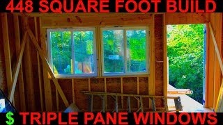 Price of Triple Pane Windows and Grading Building the Driveway [upl. by Ahtamat]