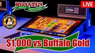 100000 vs Buffalo Gold BarTop Verison LIVE [upl. by Tezzil]