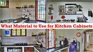 What Material to Use for Kitchen amp Home Interior Works Tamil  12 Interior Materials Pros amp Cons [upl. by Zoldi]