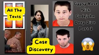 Gypsy Rose Blanchard amp Nick Godejohns Texts and Case Discovery Documents  True Crime Deep Dive [upl. by Nnayecats]