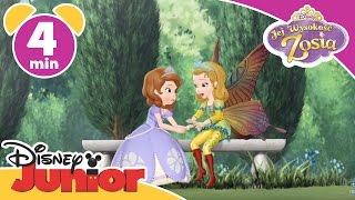 Jej Wysokość Zosia  Skrzydła Amber Oglądaj w Disney Junior [upl. by Ellennej]