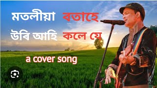 Motoloiya botahe Assamese songs guitar cover [upl. by Eahc]