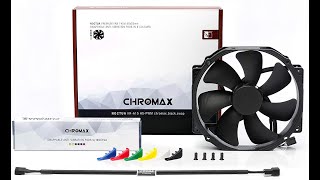 Noctua NFA15 HSPWM  Chromax 140mm Black Fans [upl. by Joice112]