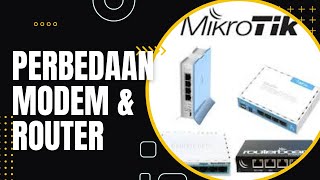 Perbedaan Antara Modem dan Router Panduan Lengkap router [upl. by Chiquita]